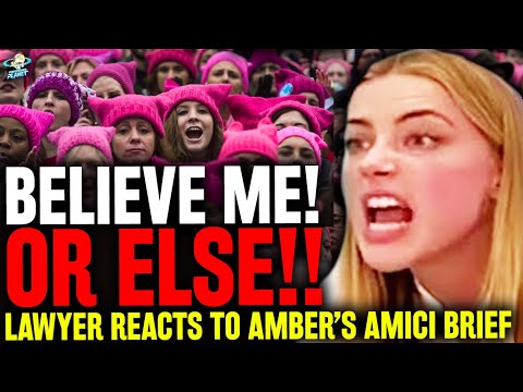 AWFUL! Amber Heard Forces Feminists To Call JURY LIARS in Court Doc | Lawyer Reacts