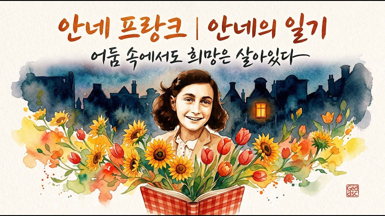 📖 삶의 가장 어두운 곳에서 피어난 희망 – 안네 프랑크의 『안네의 일기』