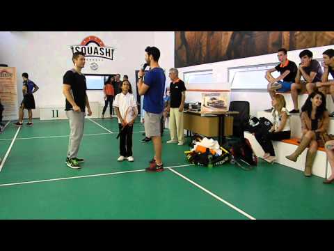 Rally Squash Party @ Aerosquash Baneasa: Valentin Butnaru, Adi Nartea, Nicoletta Canttarela