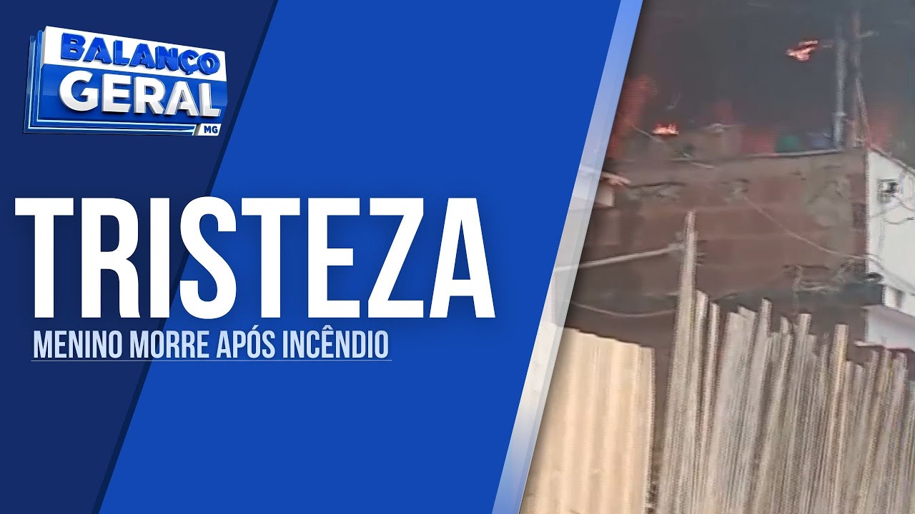 MENINO MORRE APÓS INCÊNDIO EM VISCONDE DO RIO BRANCO