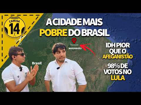 RENAN SANTOS visita MARAJÁ DO SENA no MARANHÃO, a CIDADE mais POBRE do BRASIL