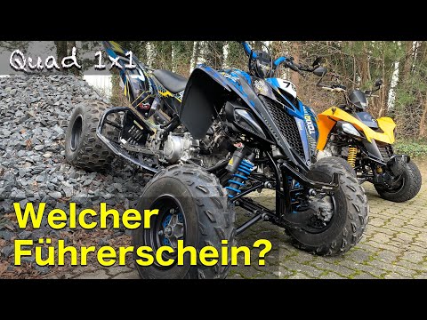 Quad, welchen Führerschein brauche ich? / Quad-ATV 1x1 / Quad-Vlog ToxiQtime