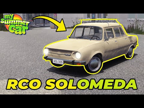 RCO 160 SOLOMEDA - NEW DRIVABLE CAR! | My Summer Car #188