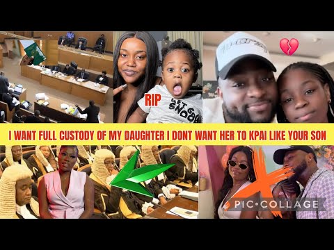 FULL VID OF WHAT HAPPEN IN COURT DAVIDO IN TEARS I DONT WANT MY DAUGHTER KPAI THE WAY YOUR SON KPAI