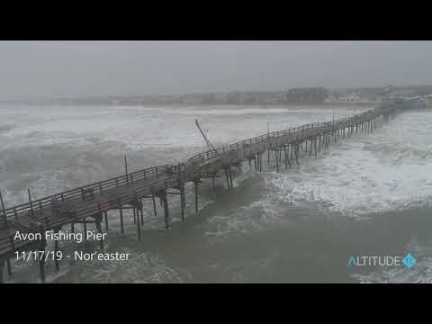 Avon Fishing Pier 11/17/19 - Nor'easter