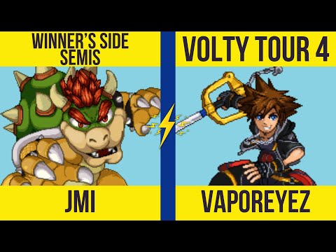 JMi (Bowser) vs. VaporeyeZ (Sora) - Winner's Semis - Volty Tour 4