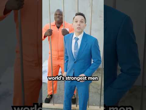 World’s Strongest Man Vs Prison Bars