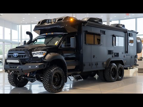 INSIDE the 2026 Toyota Sprinter 6x6 Armored Camper - The Craziest Off-Road Monster Ever Built!