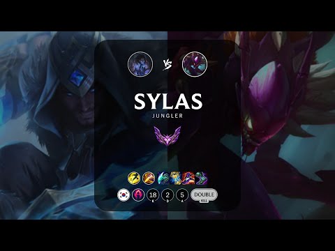 Sylas Jungle vs Kha'Zix - KR Master Patch 13.13