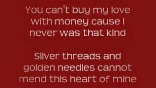 Freda Randhile singing "Silver threads and golden needles"