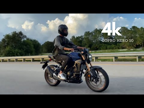 2022 Honda CB300R With GoPro Hero 10 4K