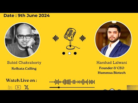 Hello Kolkata! | Ep.#23 | ft. Harshad Lalwani - Founder & CEO, Hummsa Biotech