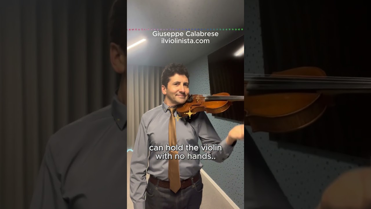 Hold your Violin with no hands