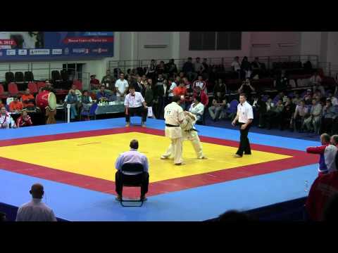 Komanov ALeksandar -- Kogotyzhev Andemir 09.06.12 Чемпионат Европы KWU 2012