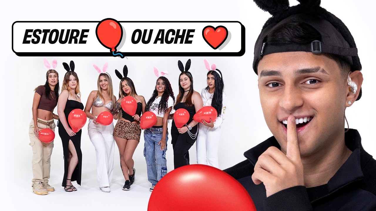 ESTOURE O BALÃO OU ENCONTRE O SEU AMOR 🐇💜 EP. 9 ESPECIAL PÁSCOA