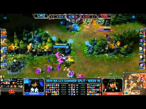 LCS NA Week 10 Day 1 LMQ - COL Highlights
