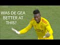 I found all shots against André Onana at Manchester United...