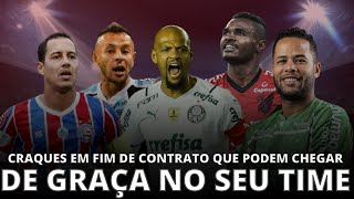Jogadores que estão em fim de contrato livres em 2022 | Bons jogadores que estão em fim de contrato