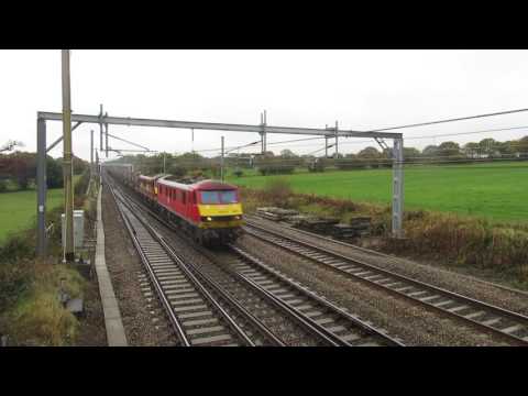 DB 90036 & EWS 90028 - 6S94 China Clay tanks, Balshaw Lane Jn 9.11.16