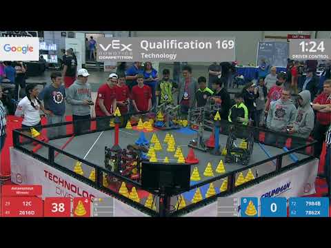 2018 VRC Tech Q169 - 12C 2616D vs 7984B 7862X - 111 to 73