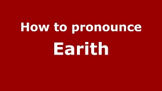 How to pronounce Earith