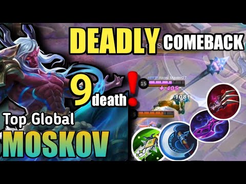 DEADLY EPIC COMEBACK || MOSKOV TOP GLOBAL || BEST BUILD 2022 || STRATEGY FOR LATE GAMERS 🔥🔥🔥🔥🔥