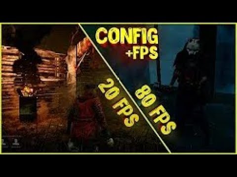 КАК ПОВЫСИТЬ ФПС В DBD? НОВЫЙ КОНФИГ, МНОГО ФПС, КРАСНОЕ СВЕЧЕНИЕ!