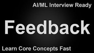 Feedback Loops in AI Systems Explained in 60 Seconds | How Feedback Improves Models