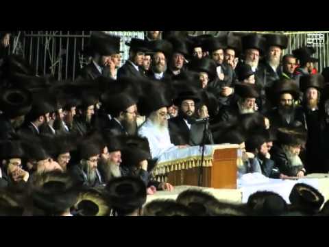 Satmar Rebbe R' Aharon In Meron - Adar II  5776