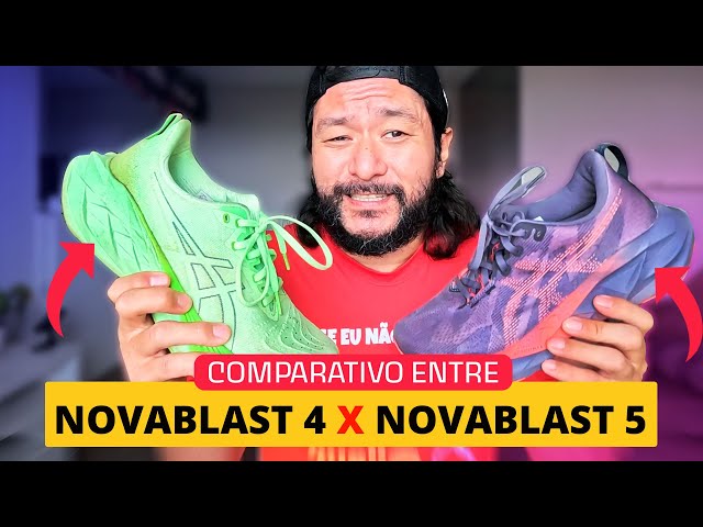 ASICS NOVABLAST 4 X NOVABLAST 5 | O que mudou?