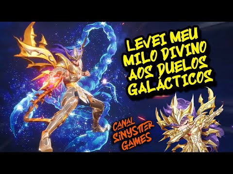 LEVEI MEU MILO DIVINO AOS DUELOS GALÁCTICOS - SAINT SEIYA AWAKENING