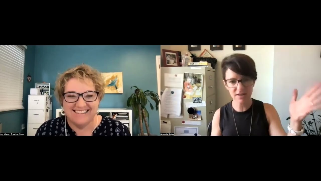 Amanda Ripley talks to Trusting News: How can journalists decide who is reachable?