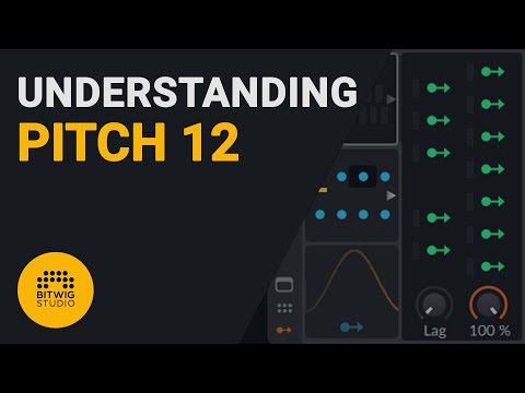 How to use the Bitwig Pitch 12 device tutorial