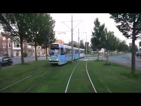 HTM MAT-rit tramlijn 16 Statenkwartier - Harstenhoekplein (Remise Scheveningen) | GTL8 3070 | 4K