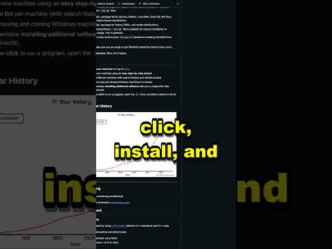 Windows Apps on Linux - No Command Line - WineGUI #shorts
