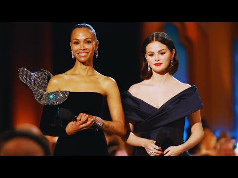 Zoe Saldaña & Selena Gomez SHINE at SAG Awards! (Emilia Perez DRAMA!)