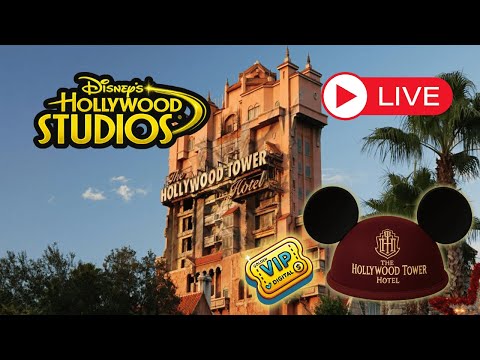 🔴 LIVE: Hollywood Studios Rope Drop, Tower of Terror, Beauty & the Beast + More! | Walt Disney World