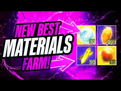 Destiny 2  - New Best Masterwork Material Farm! (Fastest Way To Get Materials)