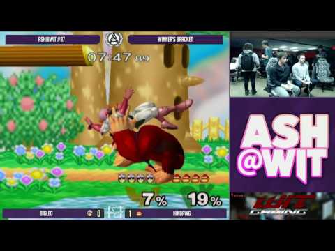 BigLeo (Falcon) vs Hindawg (Falco) - ASH@WIT #97 Melee Bracket