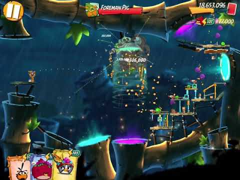 Angry Birds 2 - Map Level 753 - Boss room