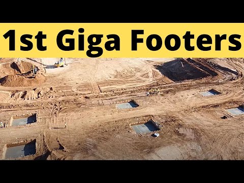Tesla Builds 1st Concrete Footers at Giga Texas and Buys More Land
