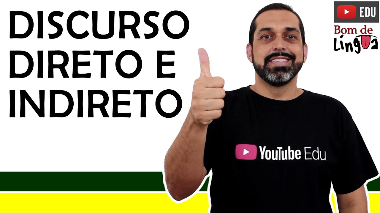 Discurso Direto e Indireto com exercícios