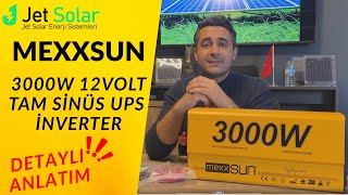 Gerçek Güç Burada! MEXXSUN 3000W Tam Sinüs İnverter