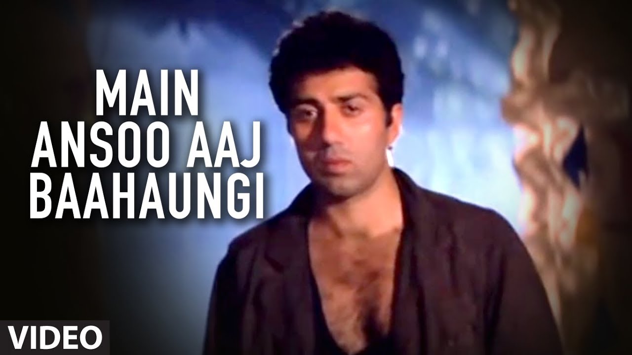 Mai Aansu Aaj Baahaungi Lyrics | Vardi | Sadhana Sargam | Anu Malik