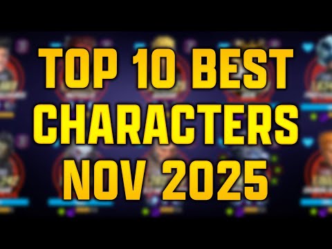 TOP 10 BEST CHARACTERS - NOVEMBER 2025 - MARVEL Strike Force - MSF