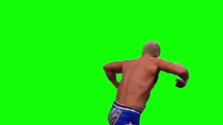 Cody Rhodes funny walk green screen