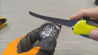 [心得] Rado雷達外錶圈 金屬陶瓷耐刮測試
