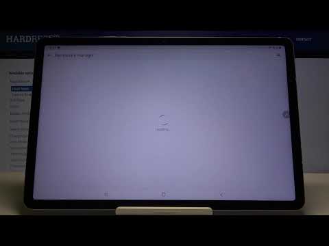How to Manage Apps Permissions on Samsung Galaxy Tab S7 - Customize App Preferences