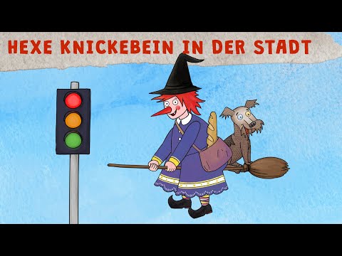 Hexe Knickebein in der Stadt | Neue Kinderlieder zum Mitsingen | Hexe Knickebein