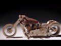 Motociklas VM-02 - mechaninis lankstymo modelis - lukštas - 189 elementai - Ugearsmodels 70051